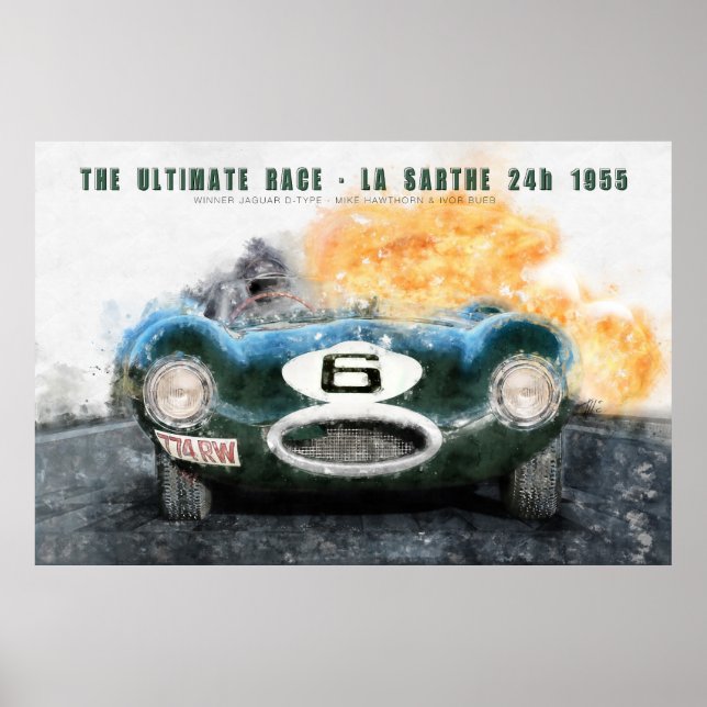 The ultimate race 1955 poster (Vorne)