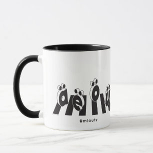 „The Umlauts™ Crossing Over“ Tasse