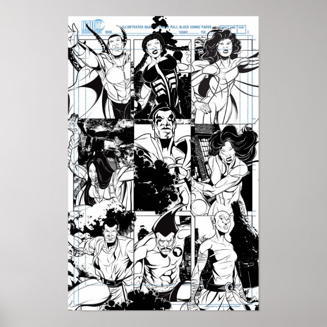 The Union Vol.02 "Originalkunst" Poster (Vorne)