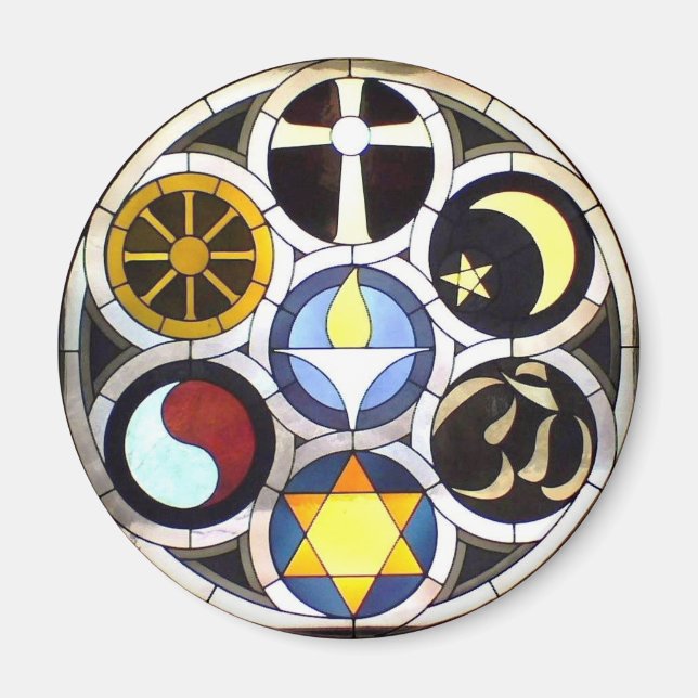 The Unitarian Universalist Church Rockford, IL Magnet (Vorne)