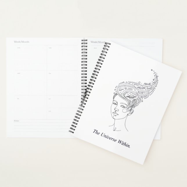 The Universe Within Minimalist Planner - Celestial Planer (Anzeige)