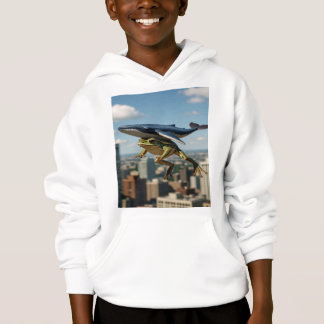 The Unlikely Hero: Witness the "Frog That Carries  Hoodie