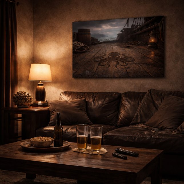 The Unmanned Deck — Pirate Ship Scene Poster (Von Creator hochgeladen)