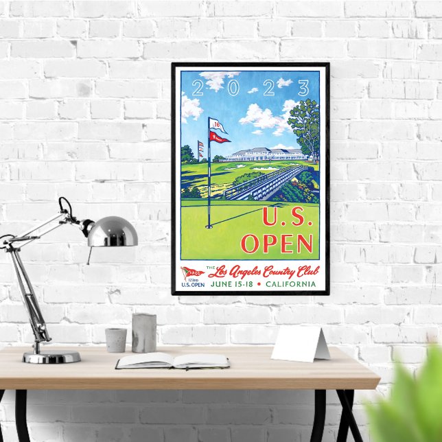 The USA Golf Open 2023 Geschenke Poster (Von Creator hochgeladen)