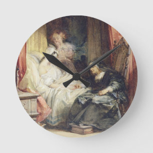 The Use of Tears, 1827 (w/c and bodycolour over gr Runde Wanduhr