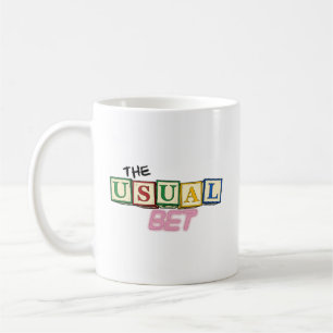 The Usual Bet Logo Tasse