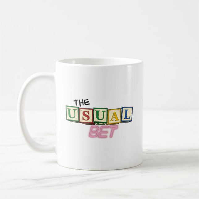 The Usual Bet Logo Tasse (Links)