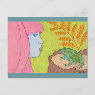 "The Usual Story" von Daedelys Postkarte