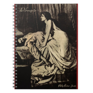 The Vampire (1897) - Philip Burne-Jones Notizblock