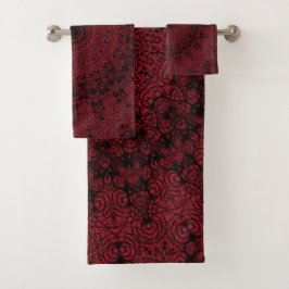 The Vampire Mandala Badhandtuch Set