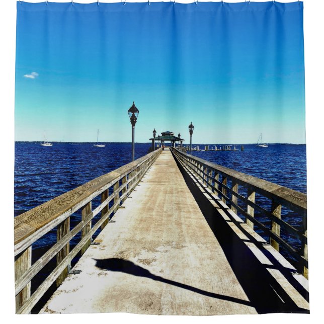 The Vanishing Point Duschvorhang (Vorderseite)