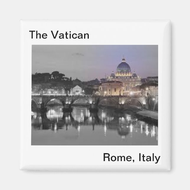 The Vatican, Rome. Italy Magnet (Vorne)