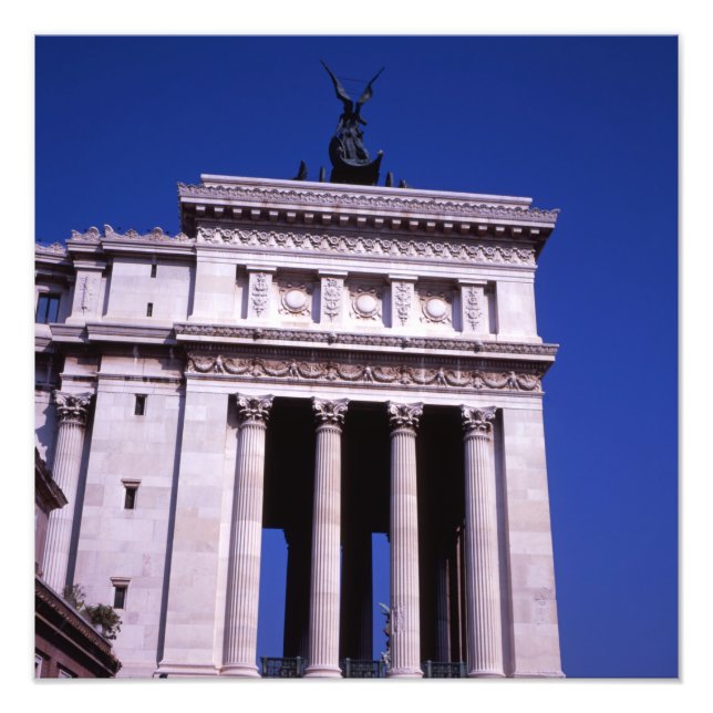 The Victor Emmanuel 2. Monument Rome Poster (Vorne)