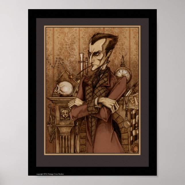 The Victorian Detective Poster (Vorne)