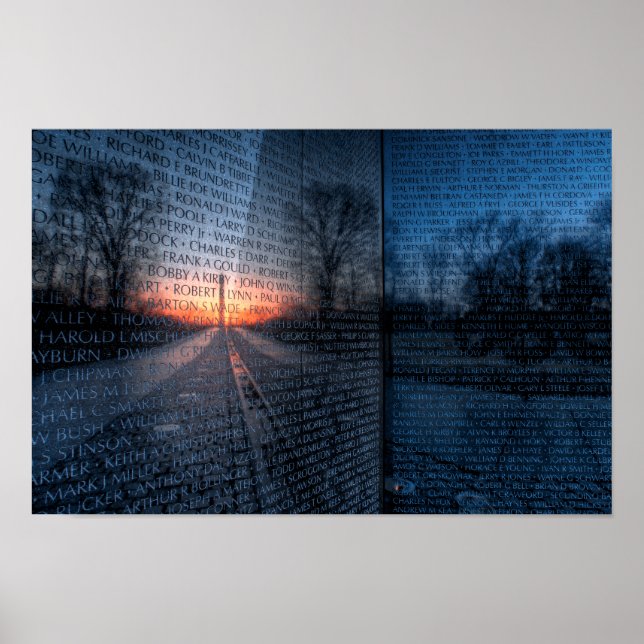 The Vietnam Memorial Poster (Vorne)