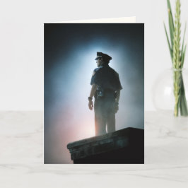 "The Vigilant" Sympathy Card Karte