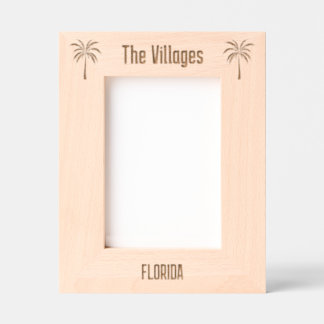 The Villages Florida Laser-gravierter Rahmen