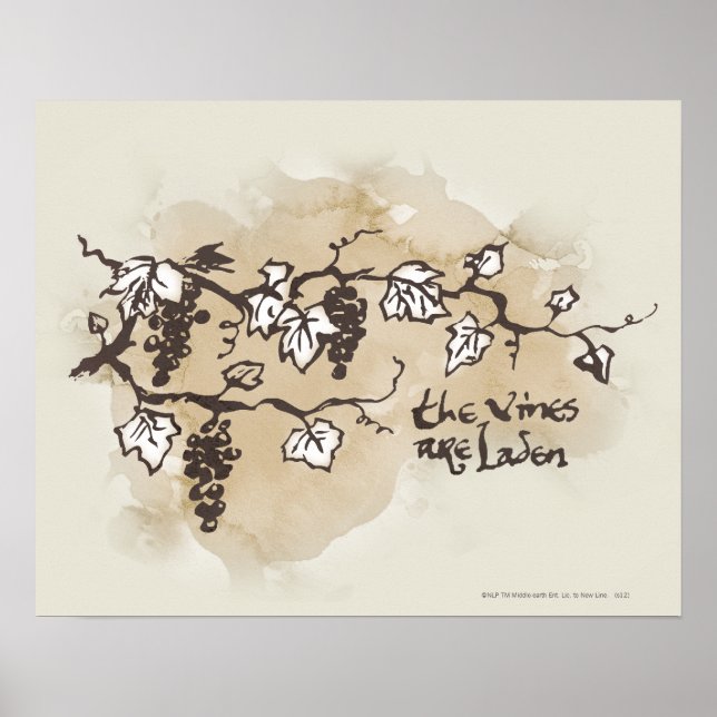 The Vines Are Laden Poster (Vorne)