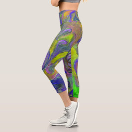 "The Violet Guardian from Unseen" von Paul Buică Capri Leggings