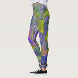 "The Violet Guardian from Unseen" von Paul Buică Leggings