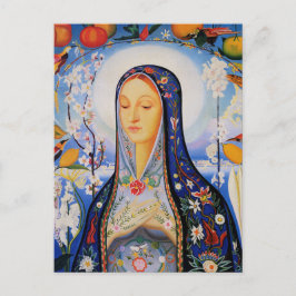 The Virgin - Joseph Stella Postkarte