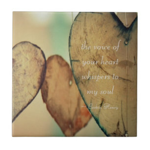 The Voice of Your Heart Whispers To My Soul Fliese