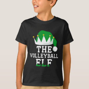 The Volleyball Elf Xmas Familie Matching Group Chr T-Shirt