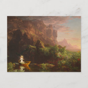 The Voyage of Life: Childhood by Thomas Cole Postc Postkarte
