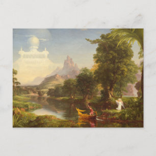 The Voyage of Life: Youth by Thomas Cole Postcard Postkarte