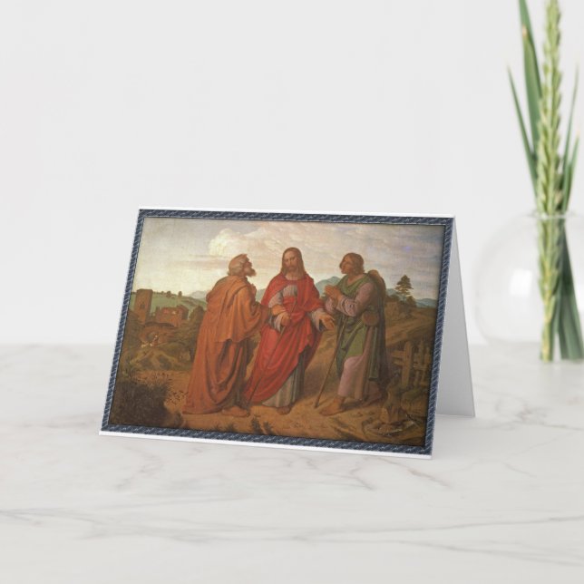 The Walk to Emmaus Greeting Cards Karte (Vorderseite)