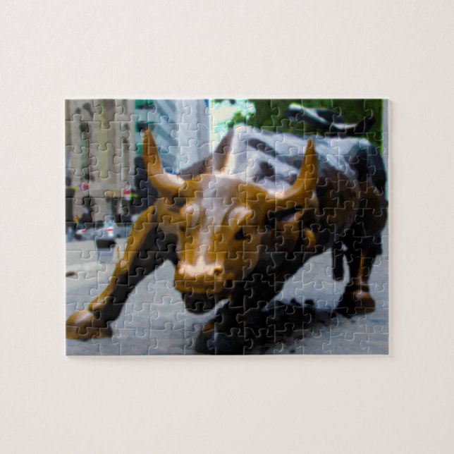 The Wall Street Bull New York. (Horizontal)