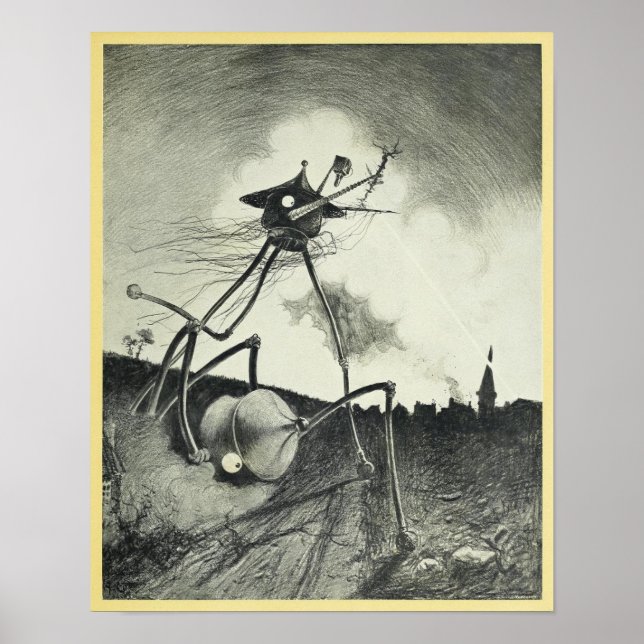 The War of the Worlds (1906) Poster (Vorne)