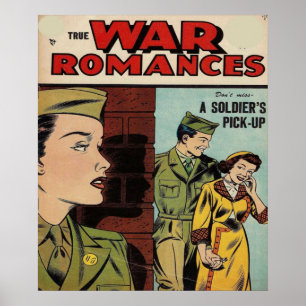 The War Romantics Comic Book Poster