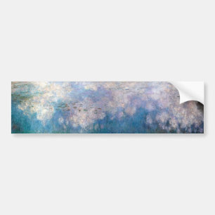 The Water Lilies - Die Wolken, Claude Monet Autoaufkleber
