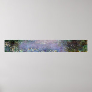 The Water Lilies - Morgens, Claude Monet Poster