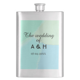 The wedding of add couple name initial letter date flachmann