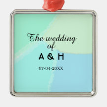 The wedding of add couple name initial letter date
