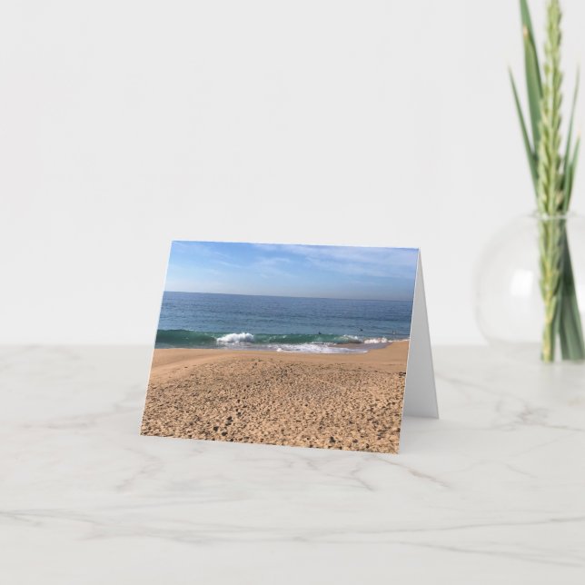 The Wedge, Newport Beach, Kalifornien Dankeskarte (Vorderseite)
