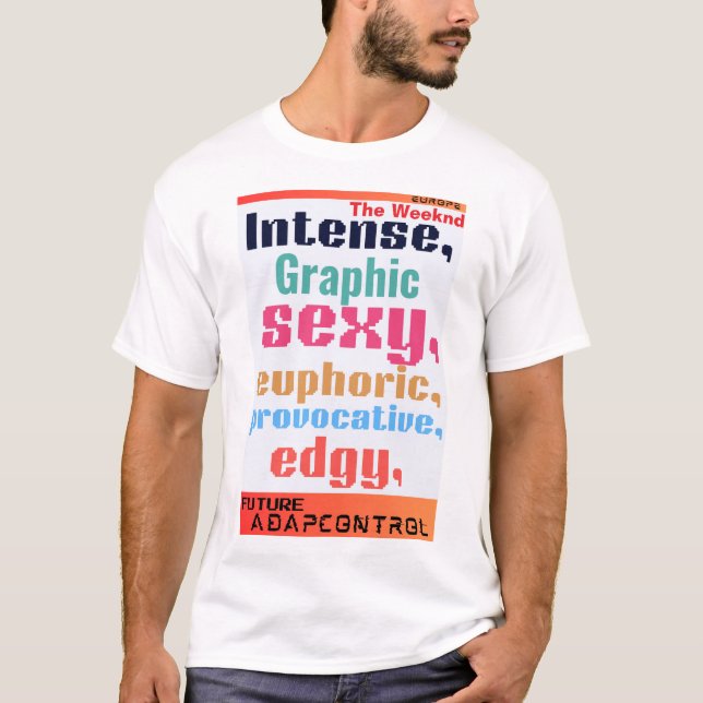 The Weeknd XO Inspired T-Shirt – Minimal Streetwea (Vorderseite)