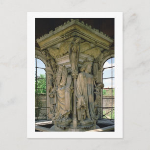 The Well of Moses, David and Moses, 1395-1404 (sto Postkarte