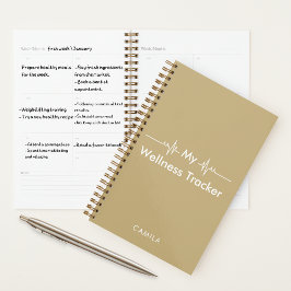 The Wellness Edit | Minimal Health Planner 2026 Planer