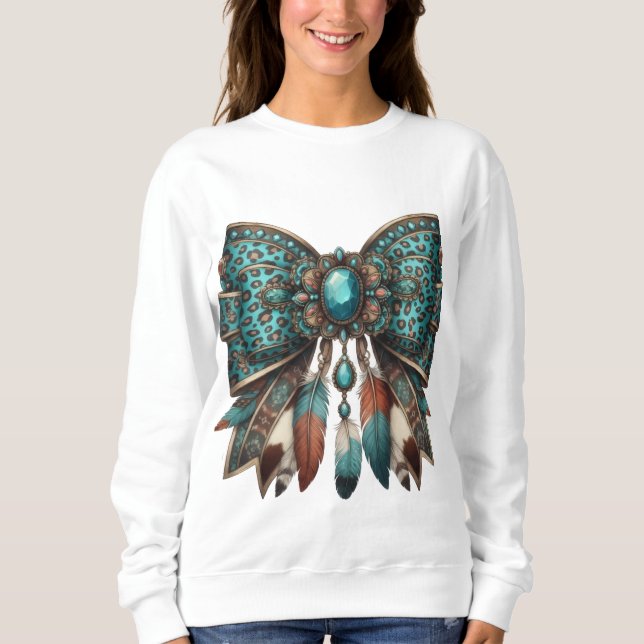 the western bow style sweatshirt (Vorderseite)