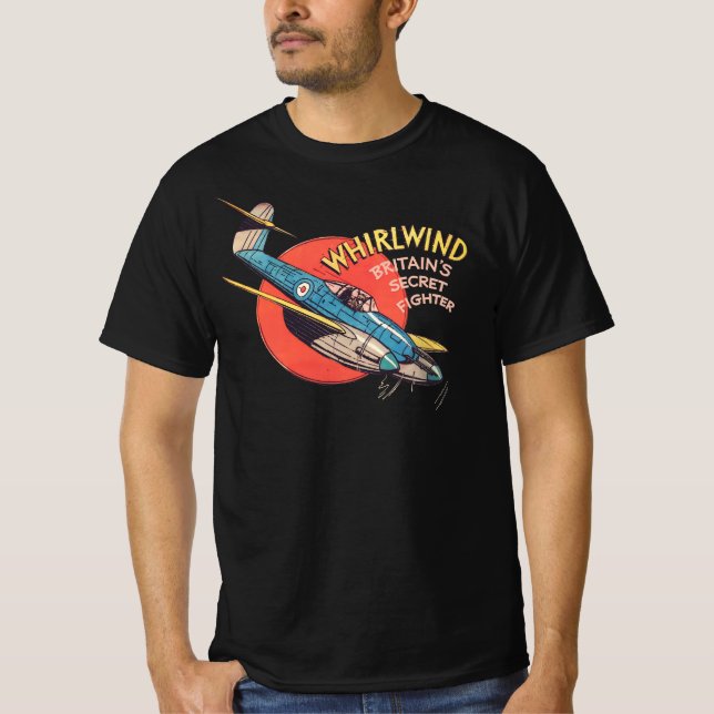 The Westland Whirlwind - WW2 Fighter T-Shirt (Vorderseite)