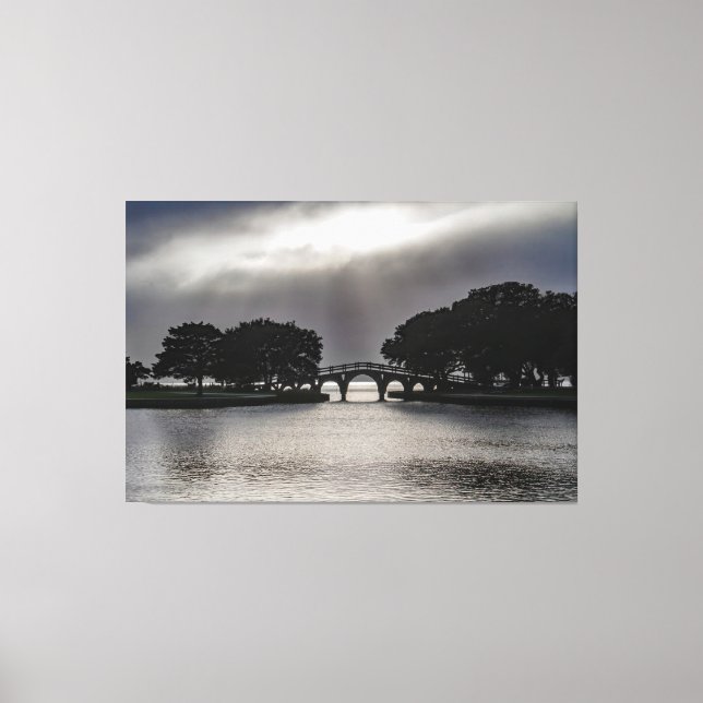 The Whalehead Bridge   Leinwanddruck (Vorderseite)