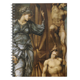 The Wheel of Fortune (von Edward Burne-Jones) Notizblock