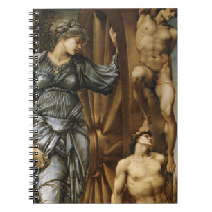 The Wheel of Fortune (von Edward Burne-Jones) Notizblock