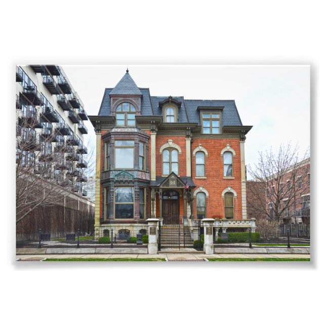 The Wheeler Mansion, Chicago, Illinois Fotodruck (Vorne)