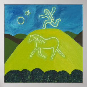 The White Horse in Somerset 2011 Poster