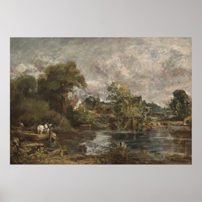 The White Horse - John Constable (1819) Poster (Vorne)