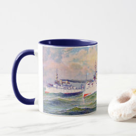 "The white squadron" United Staaten Navy, 1893 Tasse